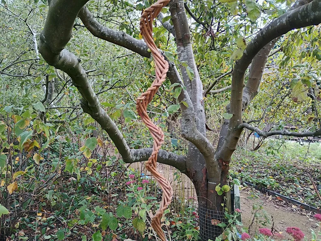 Willow Windspinners and String Crafts - Art In Nature Day at TCV Skelton Grange Environment Centre,