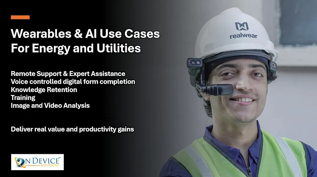Frontline Workers, AI & Wearable Technology in Energy & Utilities