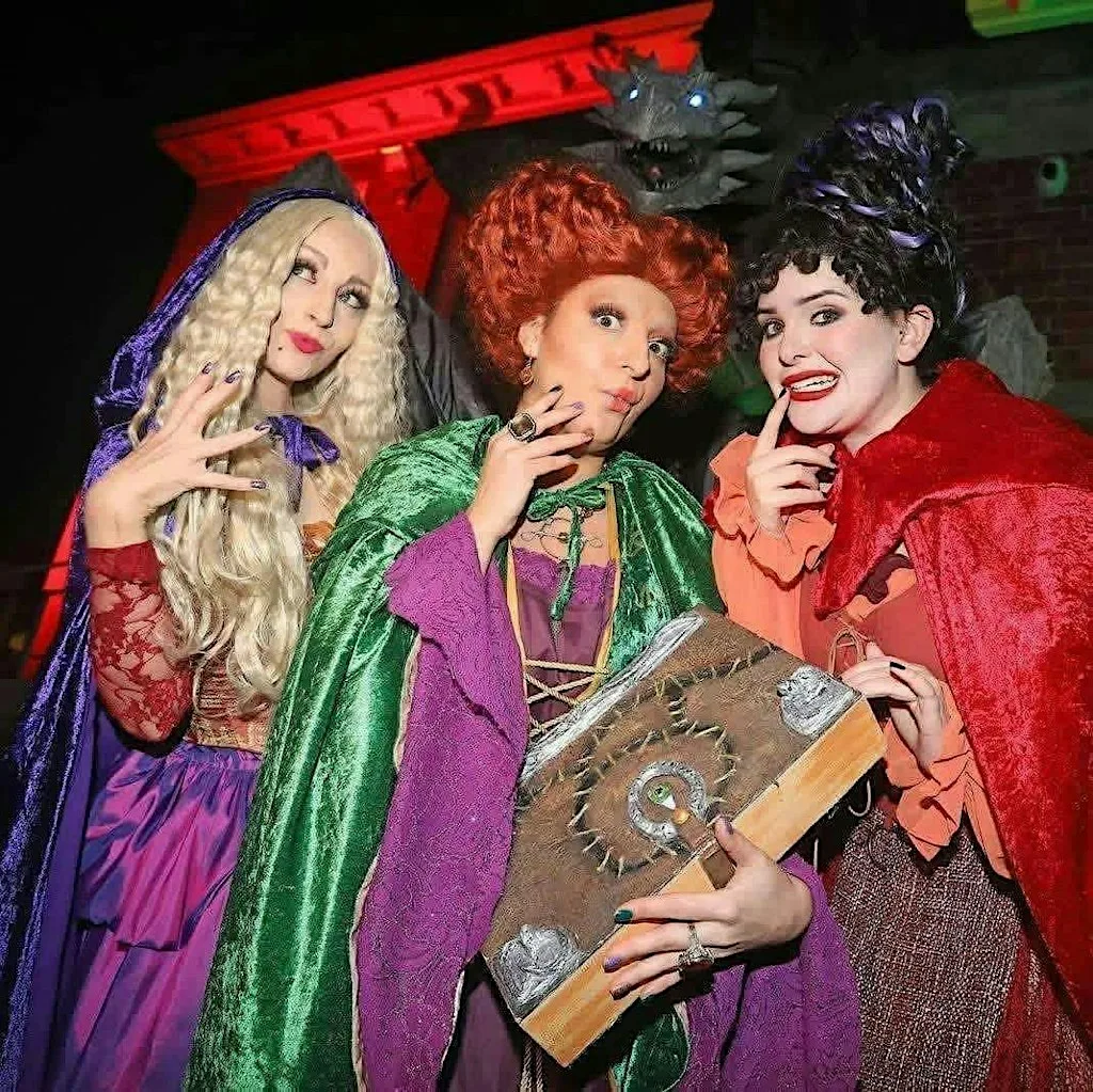 Sanderson sisters show at St Comgall's - Ionad Eileen Howell
