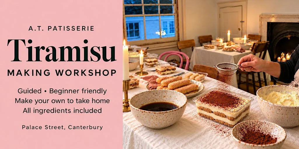 Tiramisu Making Workshop at A.T. Patisserie