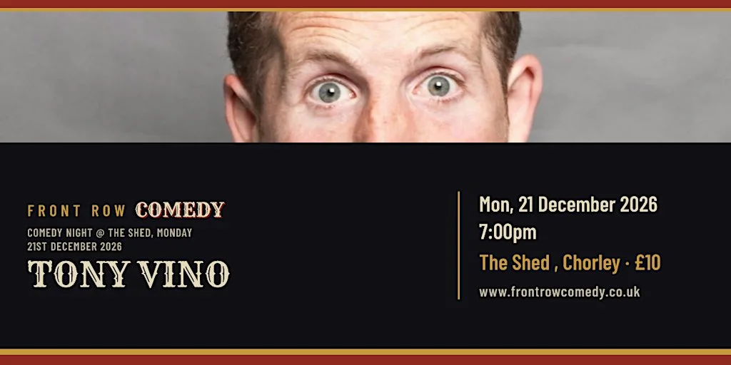 Comedy Night @ The Shed, Monday 21st December 2026