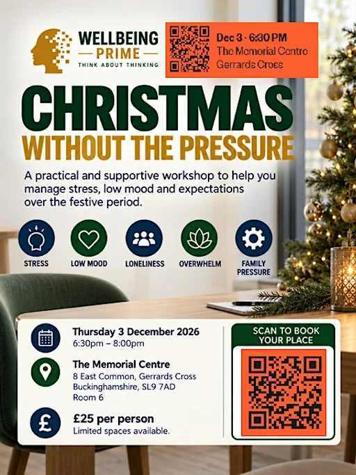 Christmas Without the Pressure Group Wellbeing Workshop