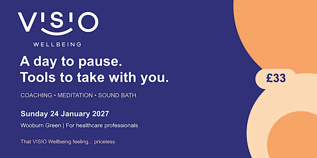 VISIO Wellbeing CPD Day: Coaching, Meditation & Sound Bath at VISIO Wellbeing - venue to be confirmed