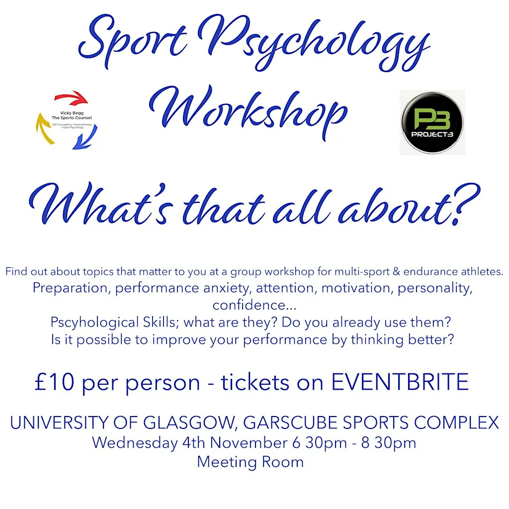 Sport Psychology Workshop: What's that all about?