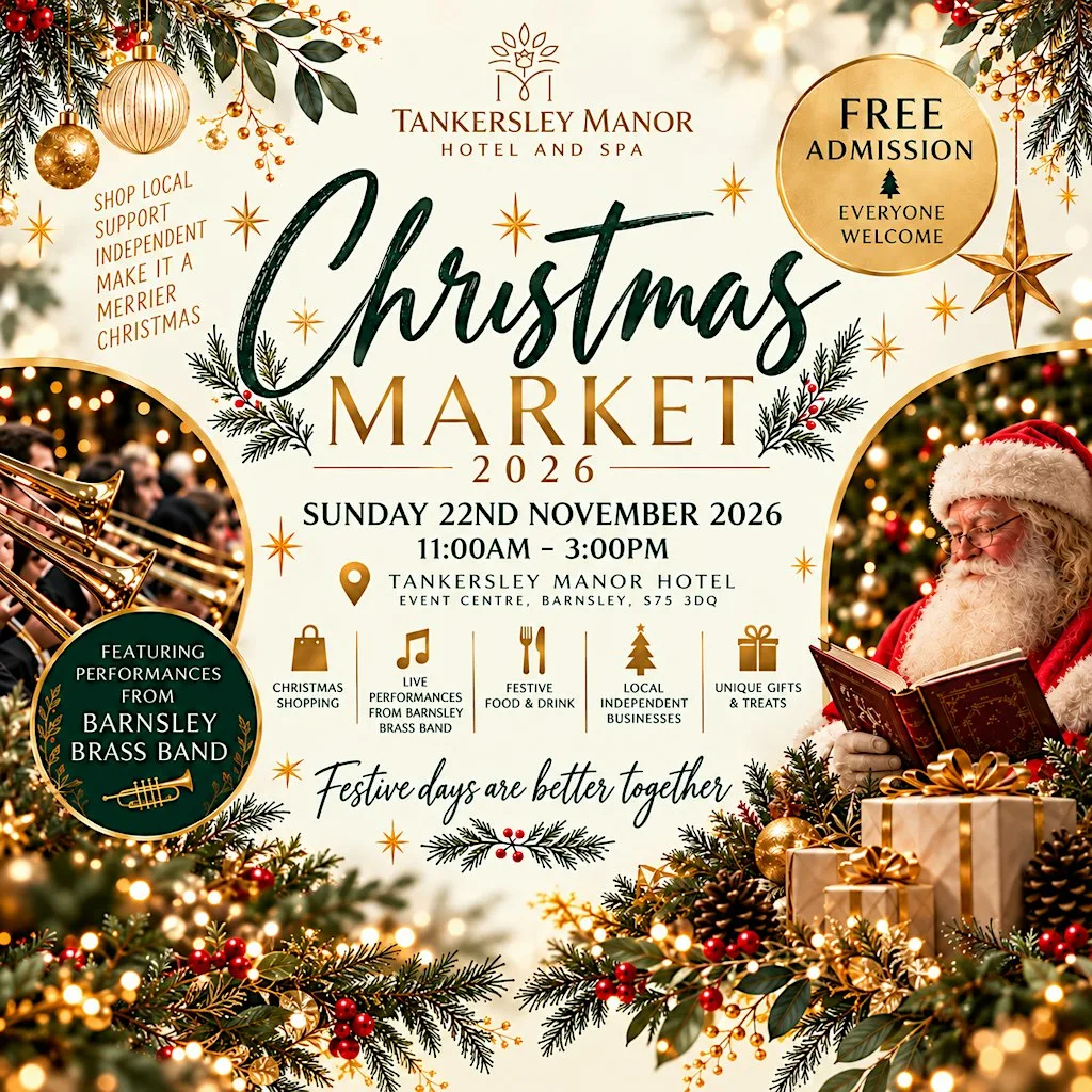 Tankersley Manor Christmas Market 2026 at Tankersley Manor Hotel & Spa