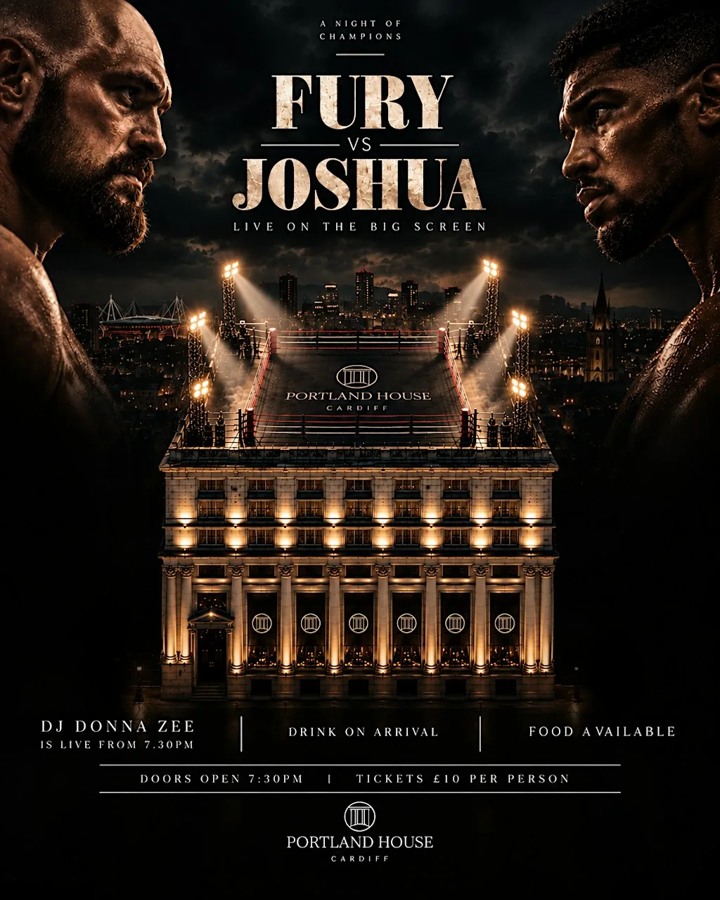 LIVE SCREENING: FURY VS JOSHUA