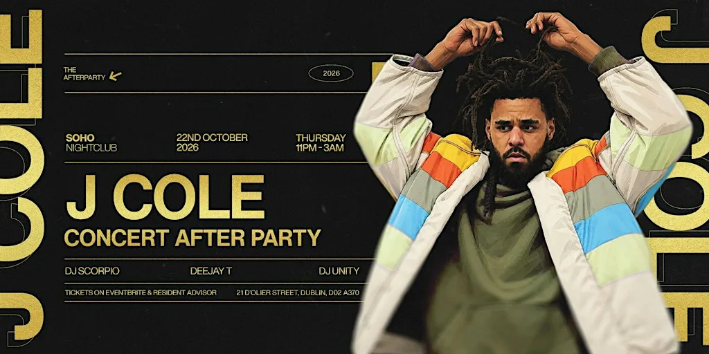 J COLE: The AfterParty [THURS 22nd Oct]