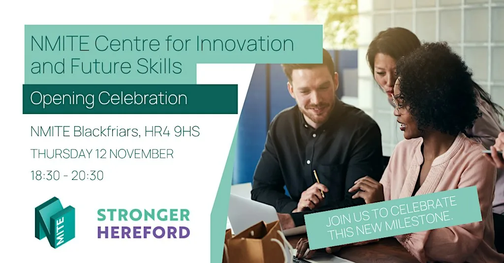 Opening Celebration of the NMITE Centre for Innovation and Future Skills