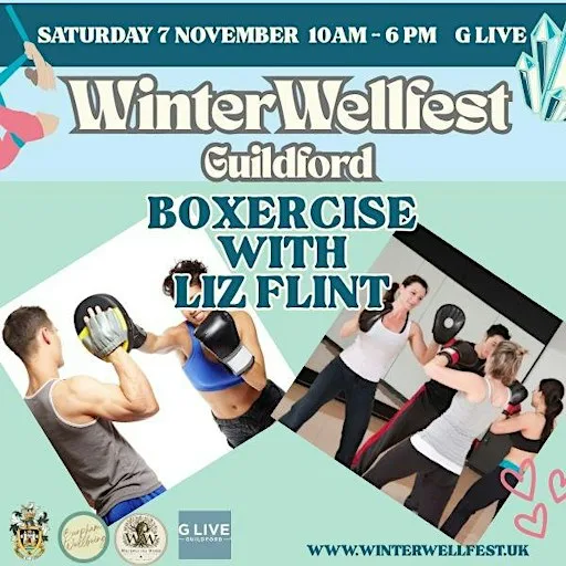 Boxercise with Liz Flint at Winter Wellfest