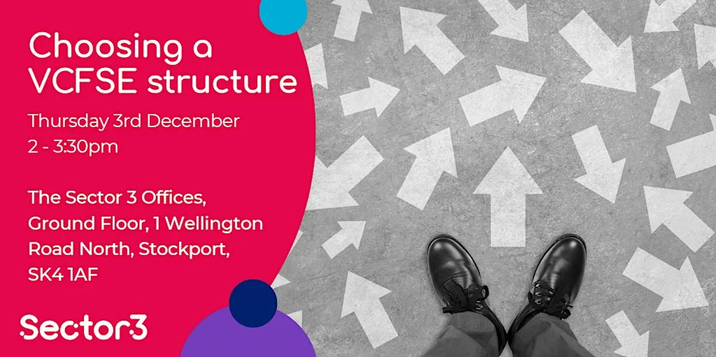 Choosing a VCFSE group structure (in person)