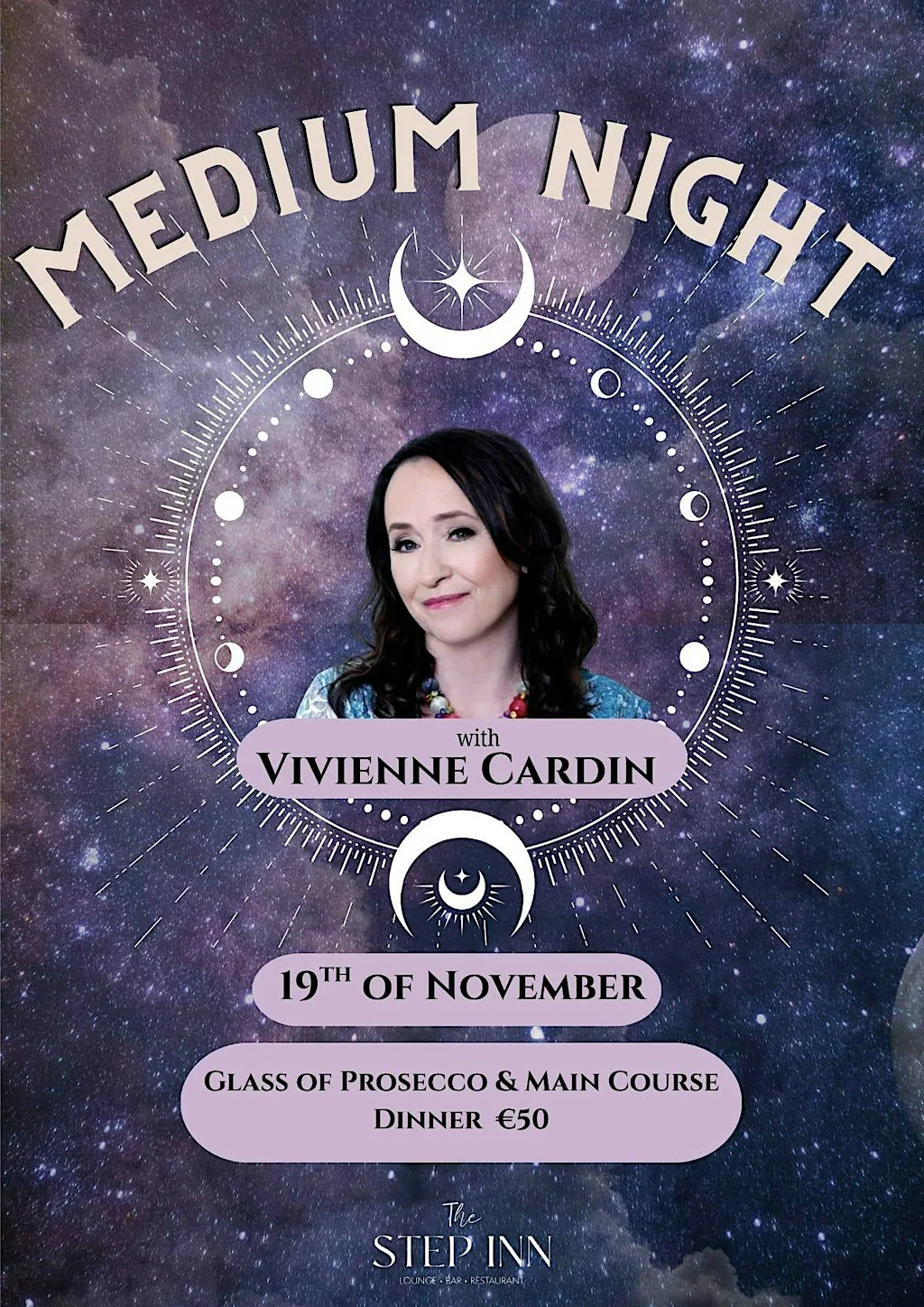 An Evening With Vivienne Cardin at The Step Inn