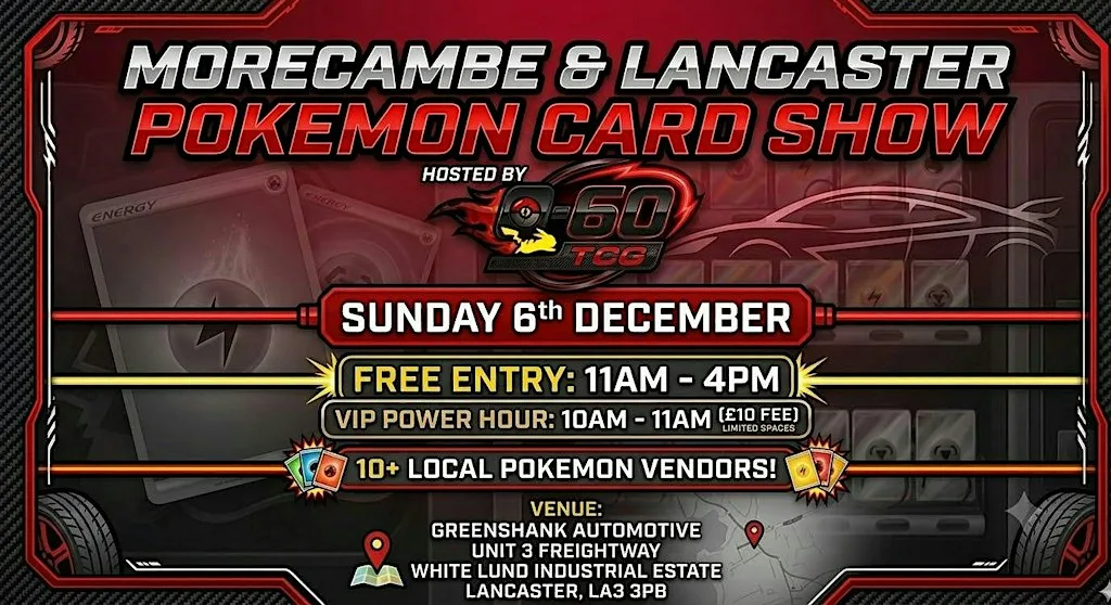 Morecambe and Lancaster card show 2.0 - Early Entry tickets