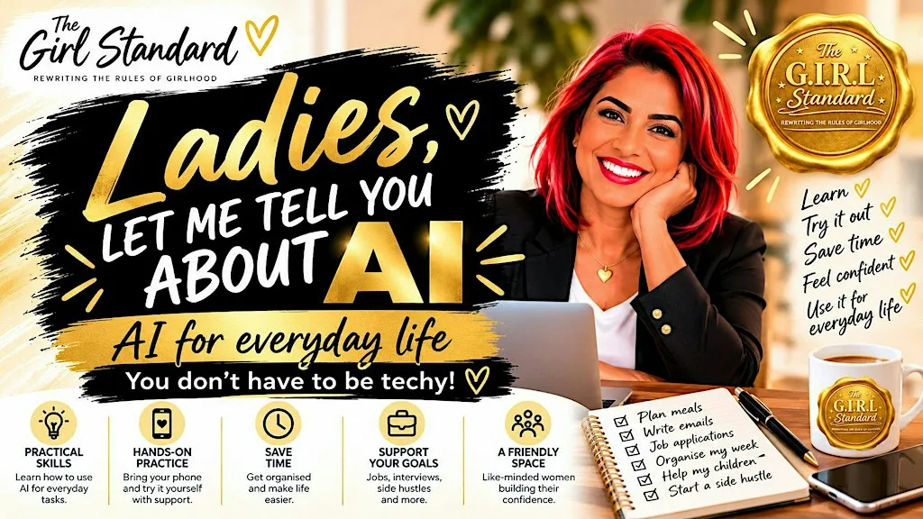 Ladies, Let Me Tell You About AI - A Beginner's AI Workshop for Women at Langley Academy