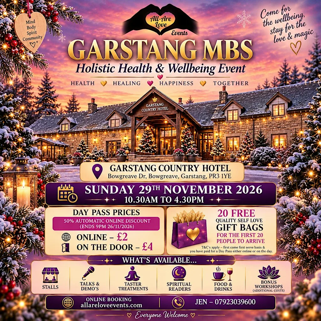 Garstang MBS, Holistic Health & Wellbeing Event at Garstang Country Hotel
