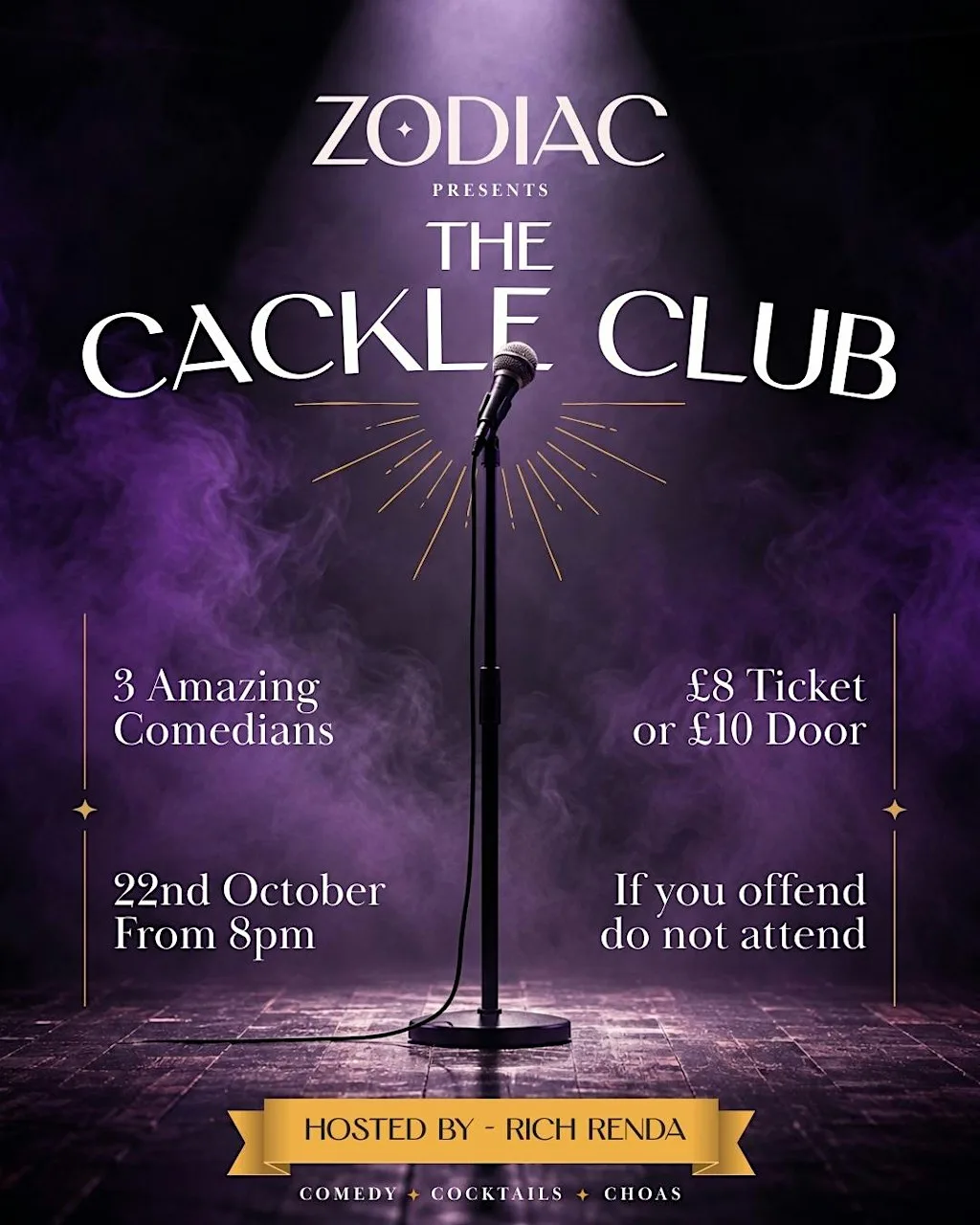 The Cackle Club @ Zodiac