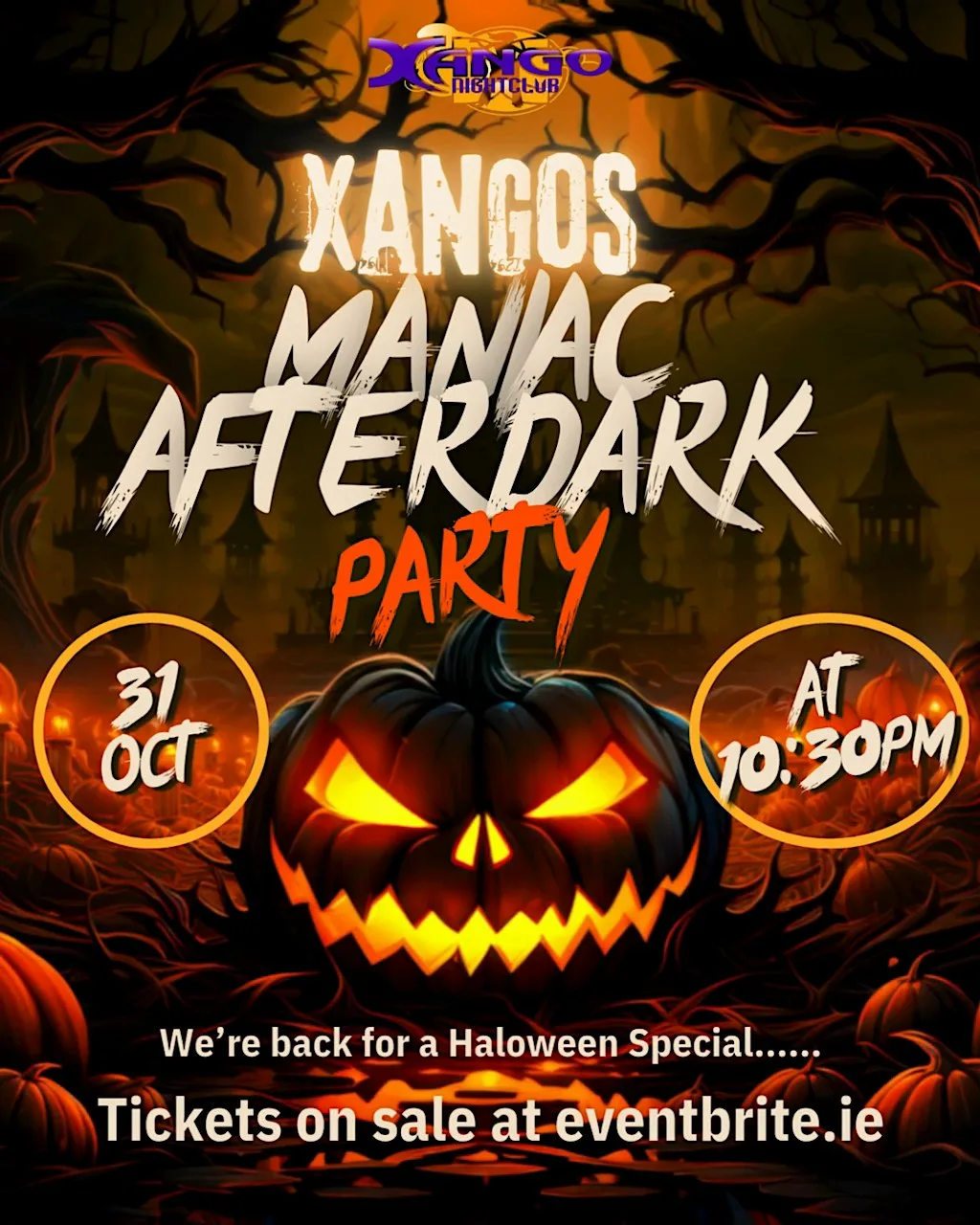 MANIAC AFTERDARK THE PÚCA AFTER PARTY at Xango Nightclub