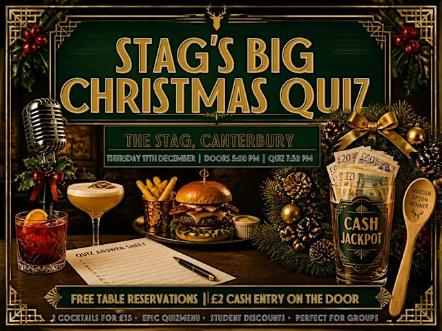 The Big Christmas Quiz | The Stag Canterbury