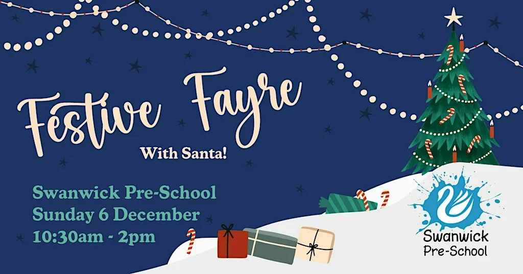 Festive fayre (with Santa!) at Pre-School at Swanwick Pre-school