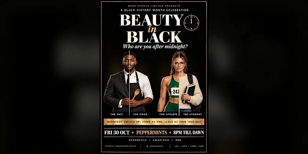 Beauty in Black | A HUSH Black History Month Party