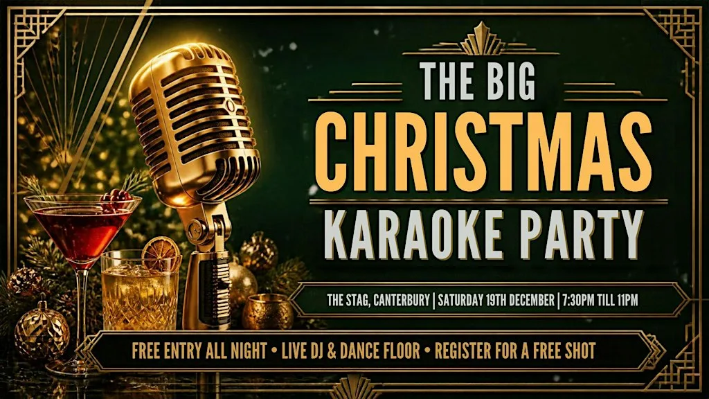 The Big Christmas Karaoke Party at Stag