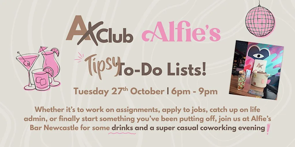 Tipsy To-Do Lists | Accountxble Club Coworking