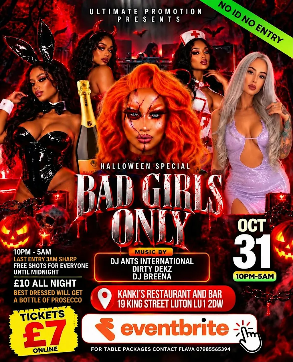 Halloween special Bad girls only