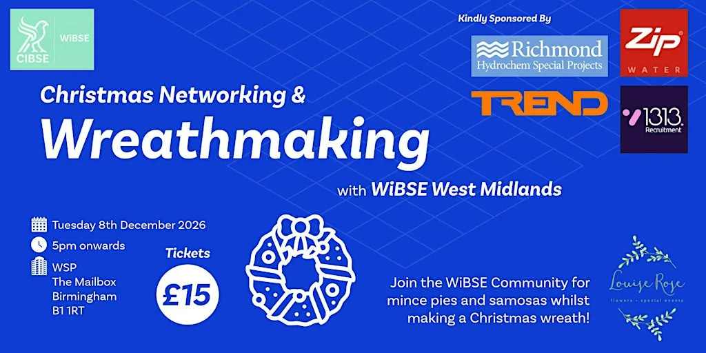WiBSE West Midlands presents Festive Wreathmaking at WSP
