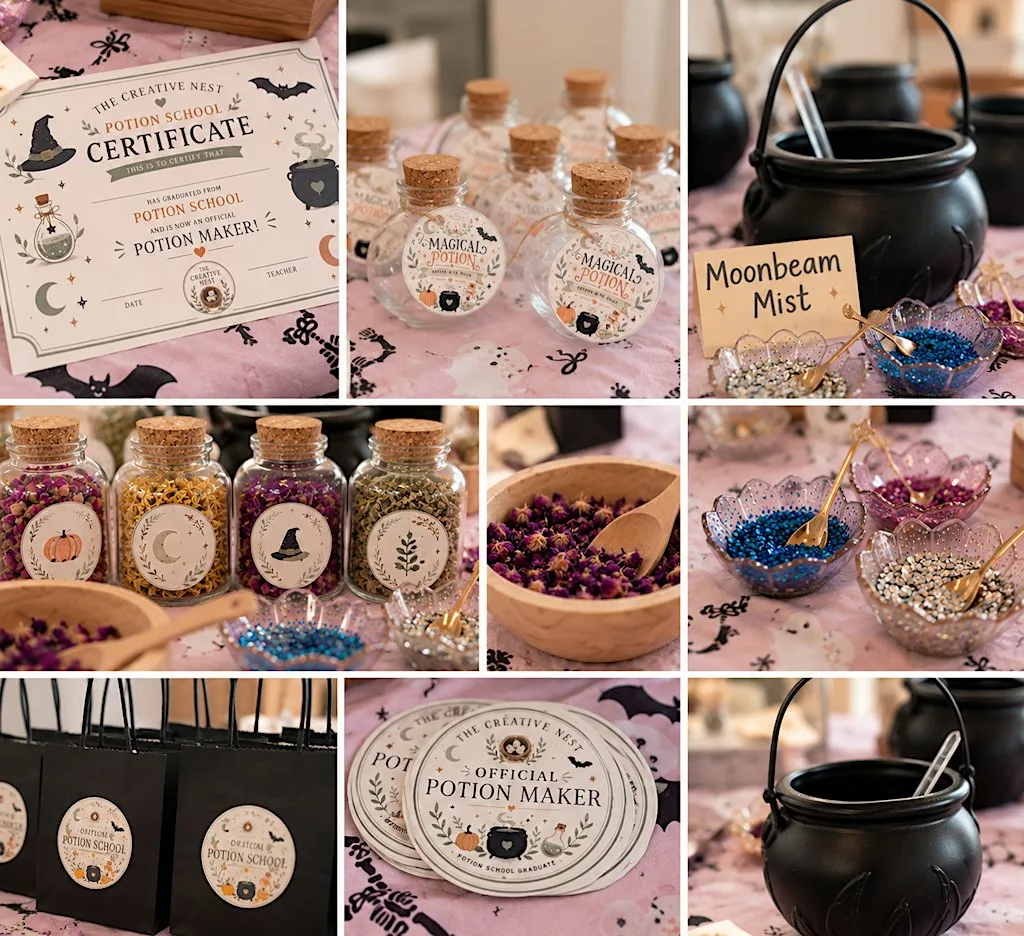 Halloween Potion School with The Creative Nest at Nest. Glasgow's Family Wellbeing Centre