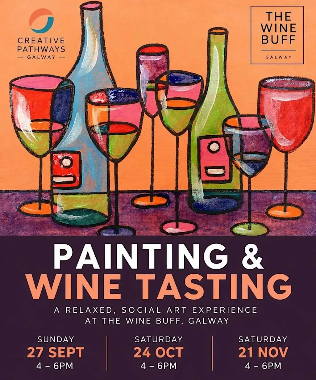 Painting and Wine Tasting at The Wine Buff Galway