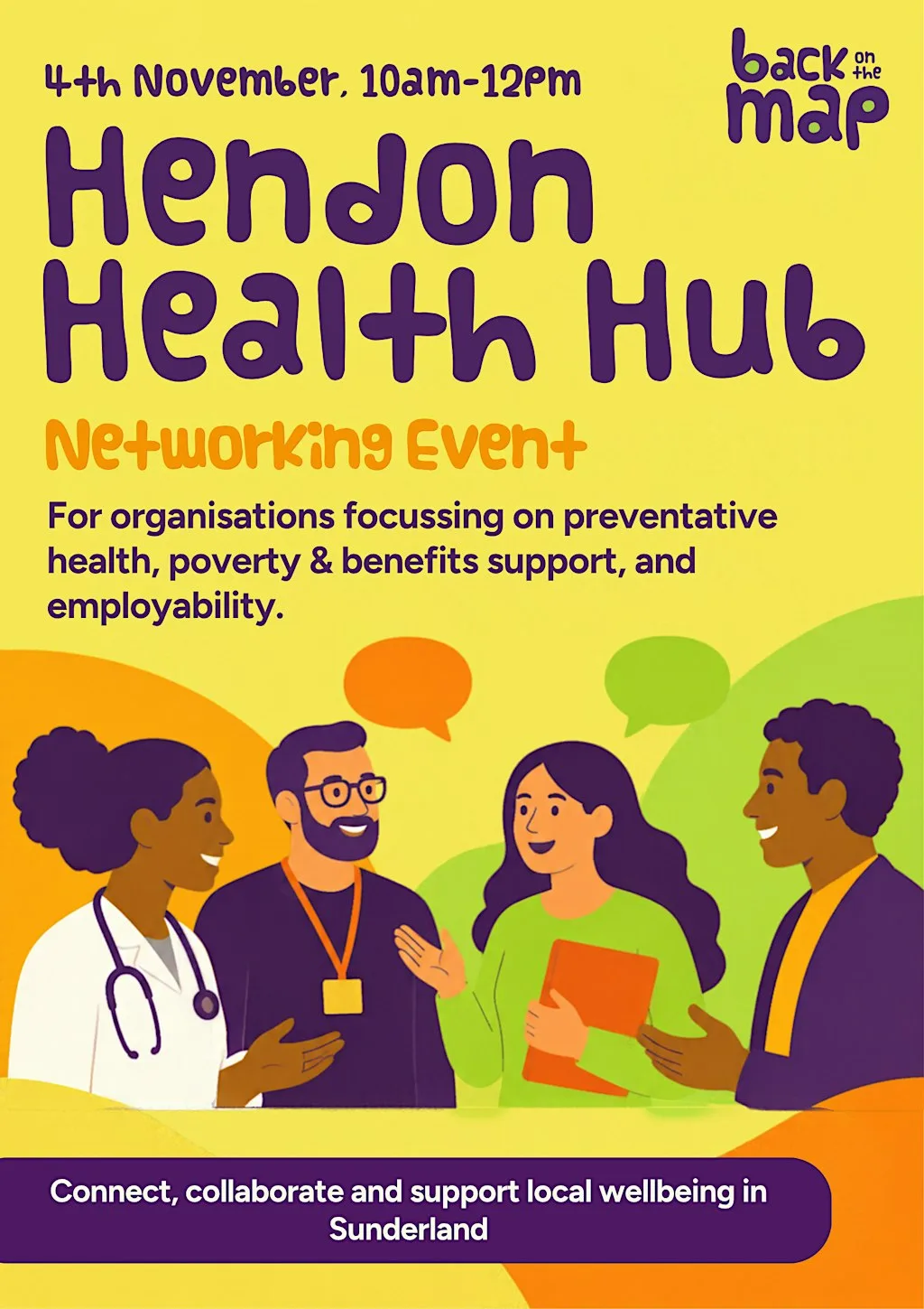 Health & Employability Partnership Networking Event - Back on the Map