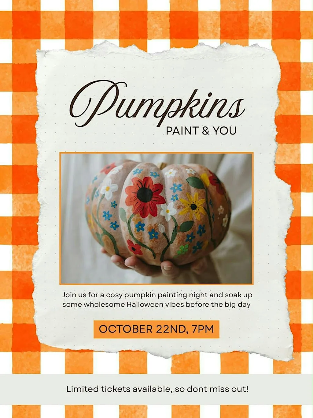 Pumpkin Painting at Castle & Cove