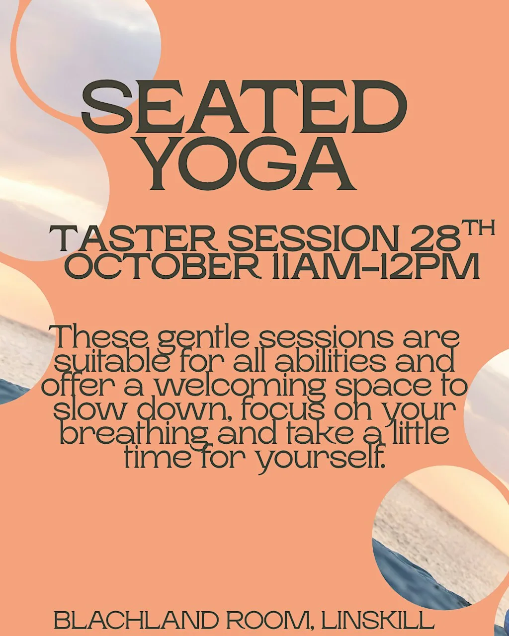Taster Session Seated Yoga - Sarah's Star at linskill centre