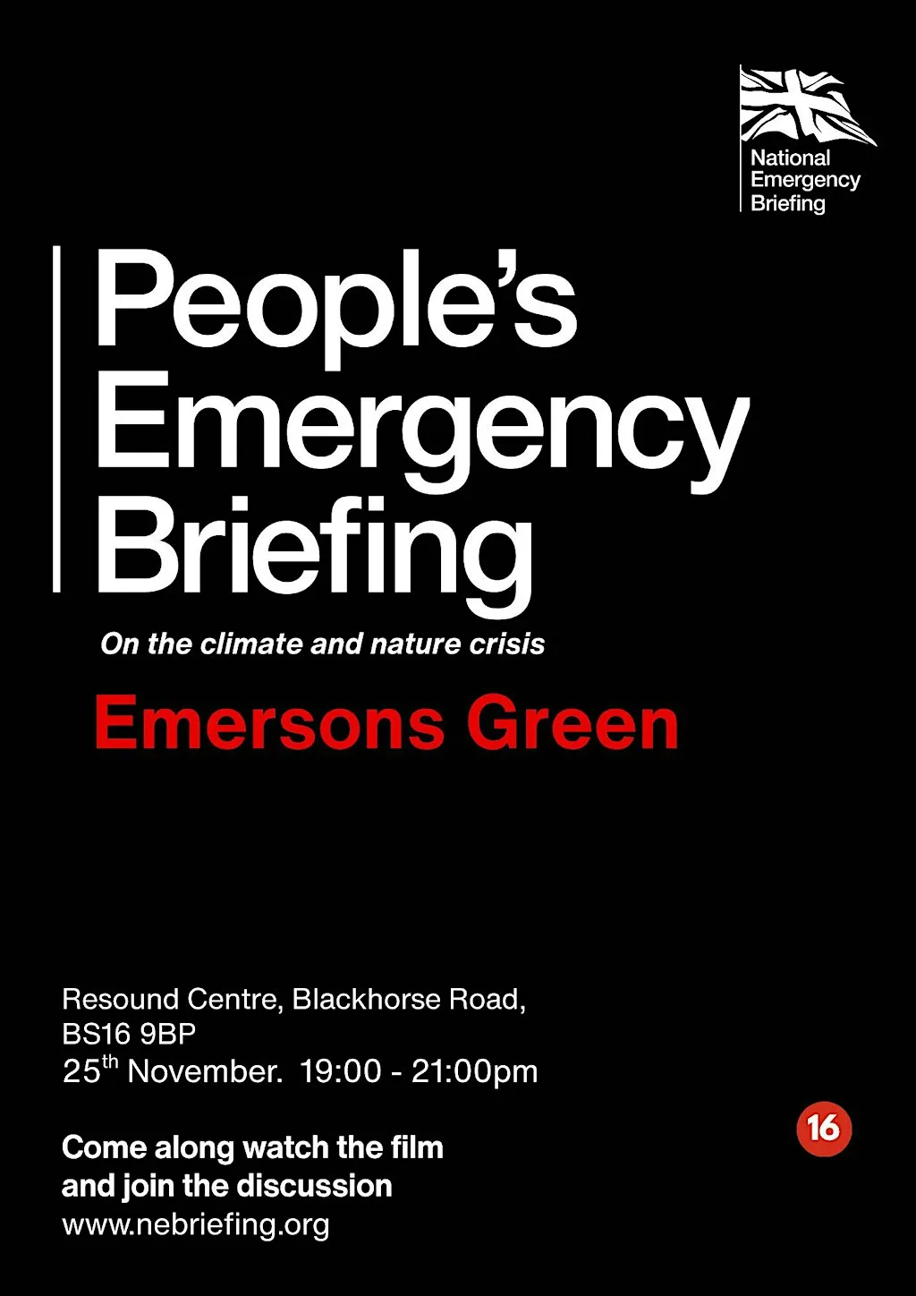 People's Emergency Briefing Screening