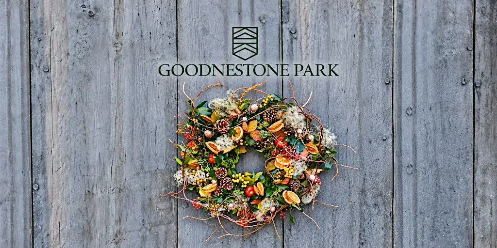 Christmas Wreath Making Workshop at Goodnestone Park Gardens