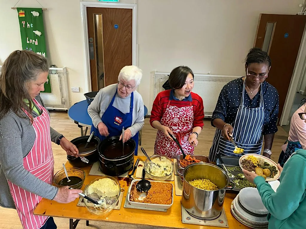 Exwick Community Church Autumn 2026 Roast Lunch 15th November at Exwick Parish Hall