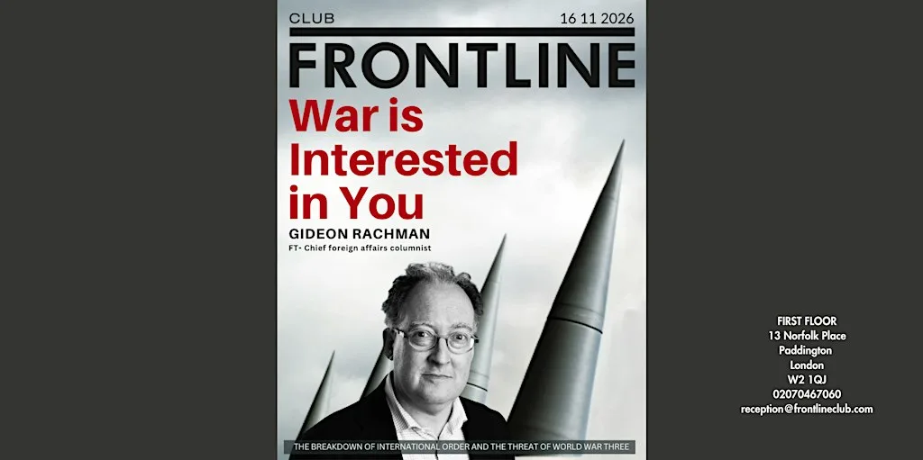 Book talk: War is Interested in You
