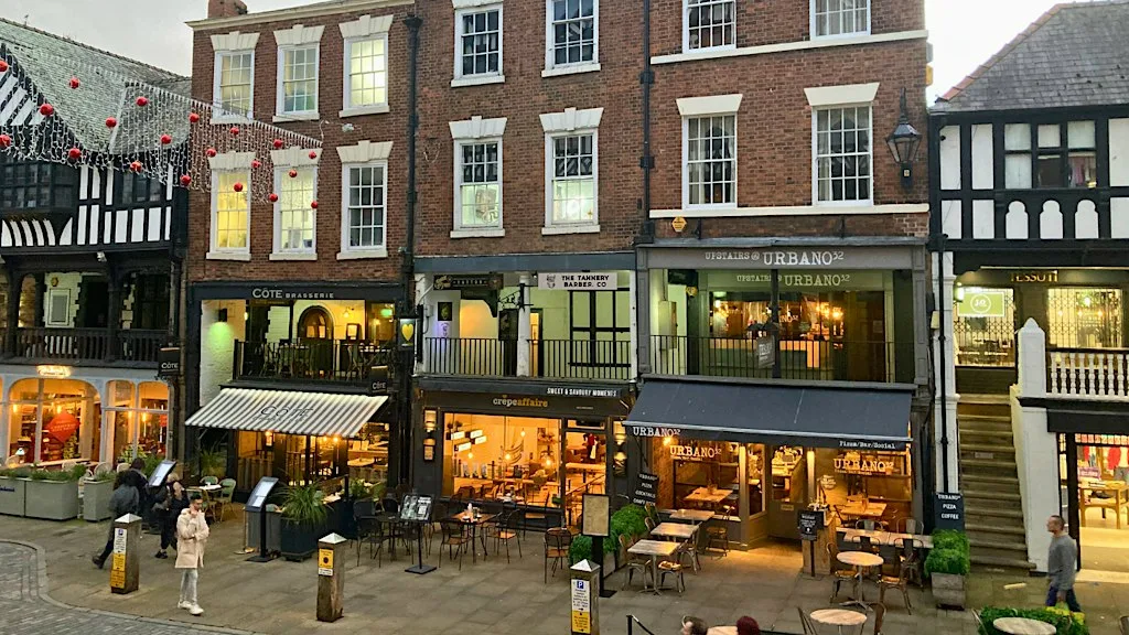 Chester Rows for Absolute Beginners at Junction of Goss Street and Watergate Street