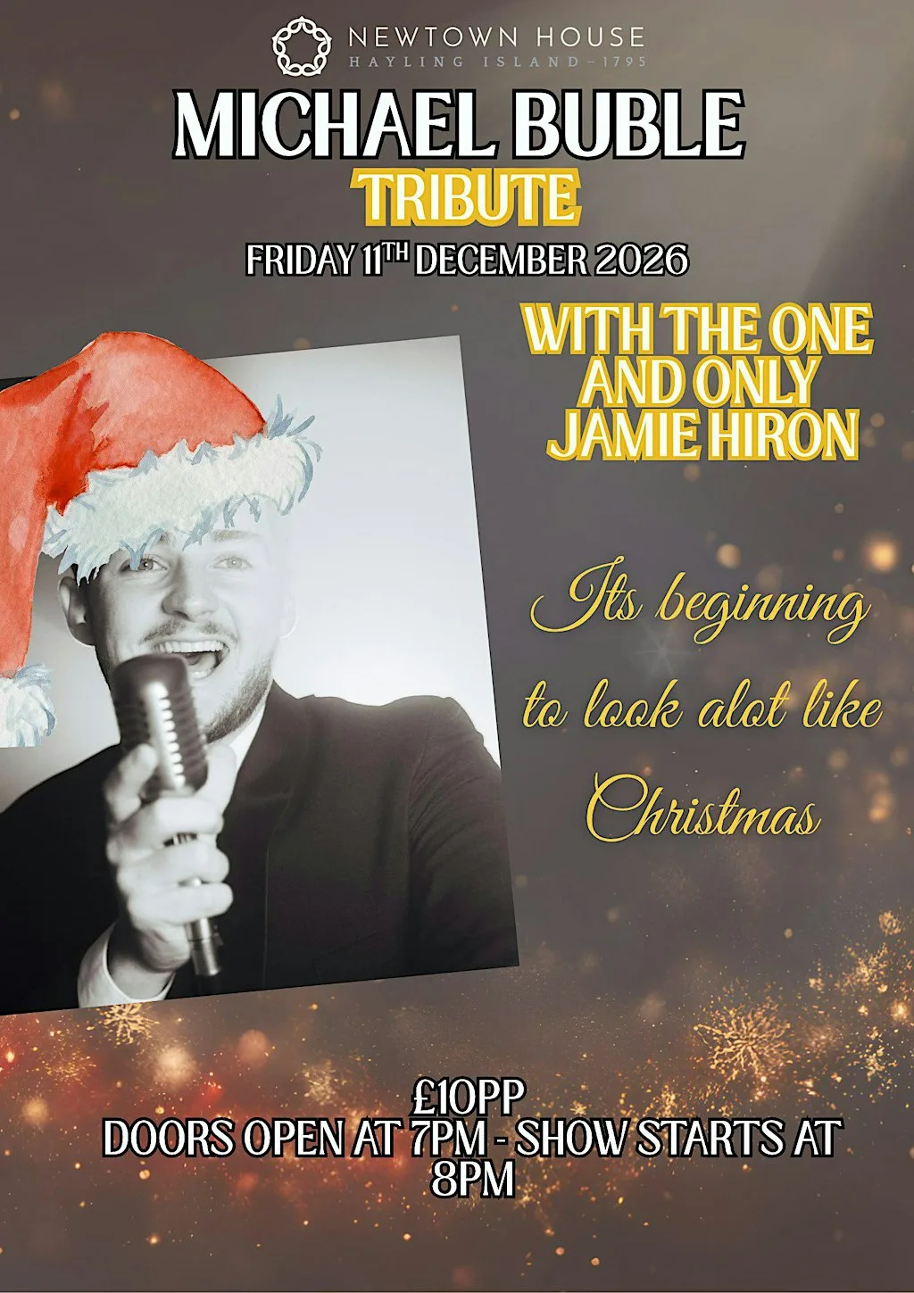 The Ultimate Festive Michael Buble Tribute at The Newtown House Hotel