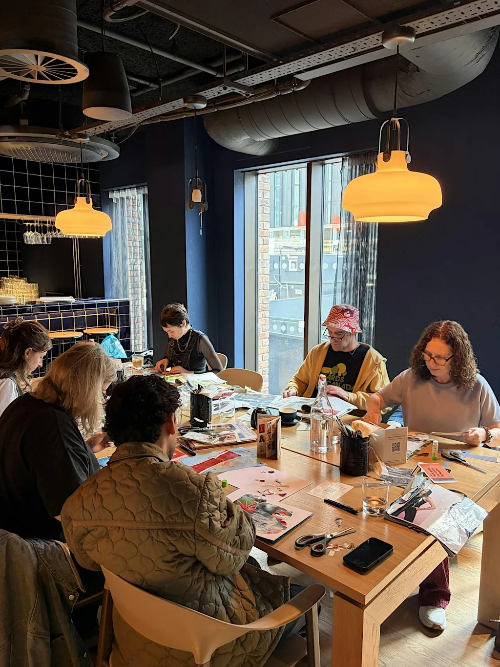 Collage Workshop at House of Social Manchester