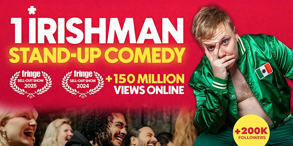 1 Irishman in Ashton-in-Makerfield | A stand-up comedy show | 9PM
