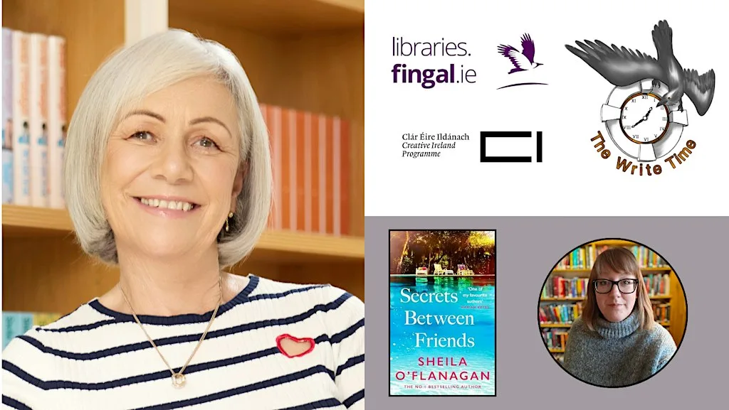 Sheila O'Flanagan in Conversation at Balbriggan Library
