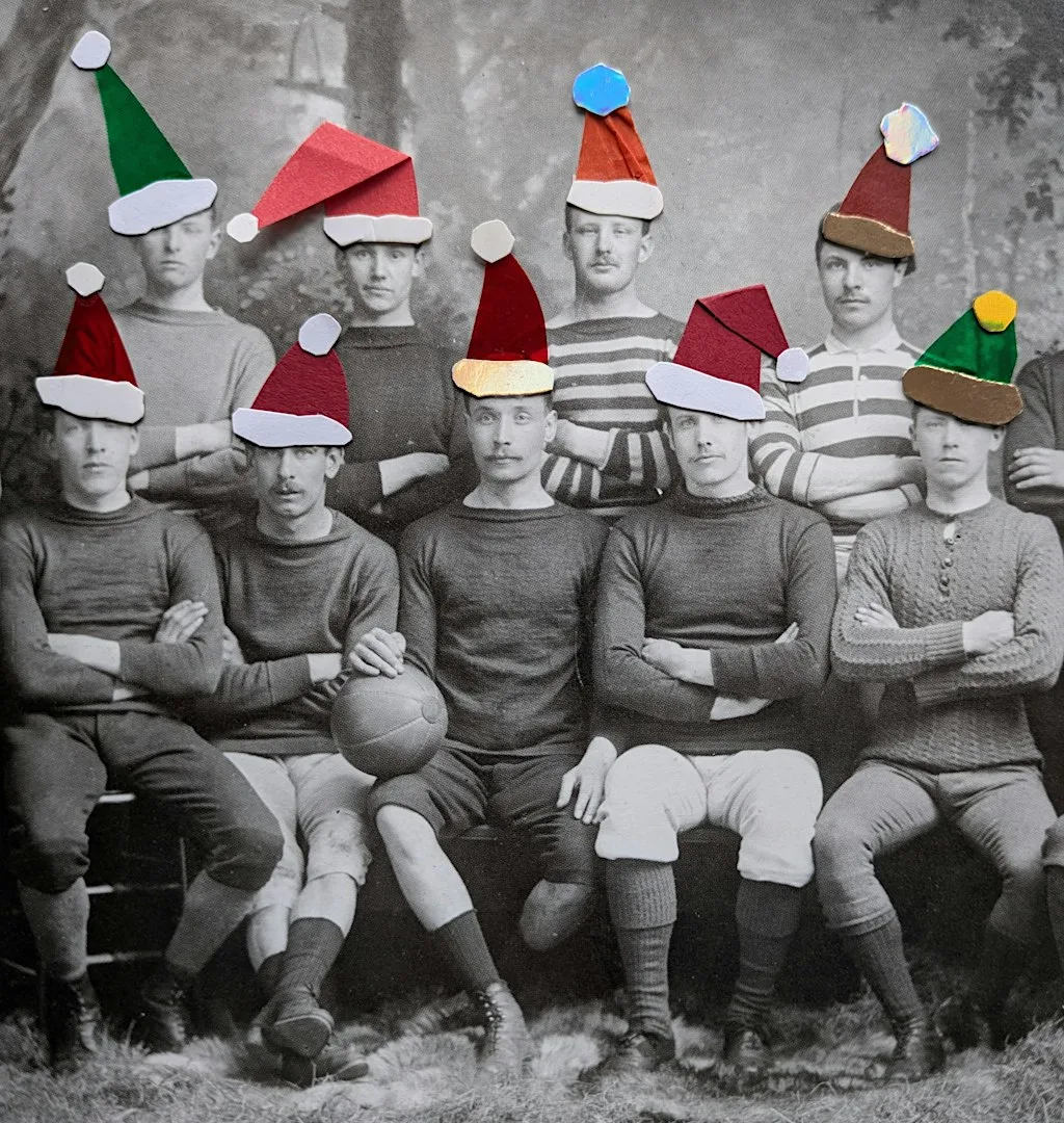 Festive collage evening at Deco Lounge