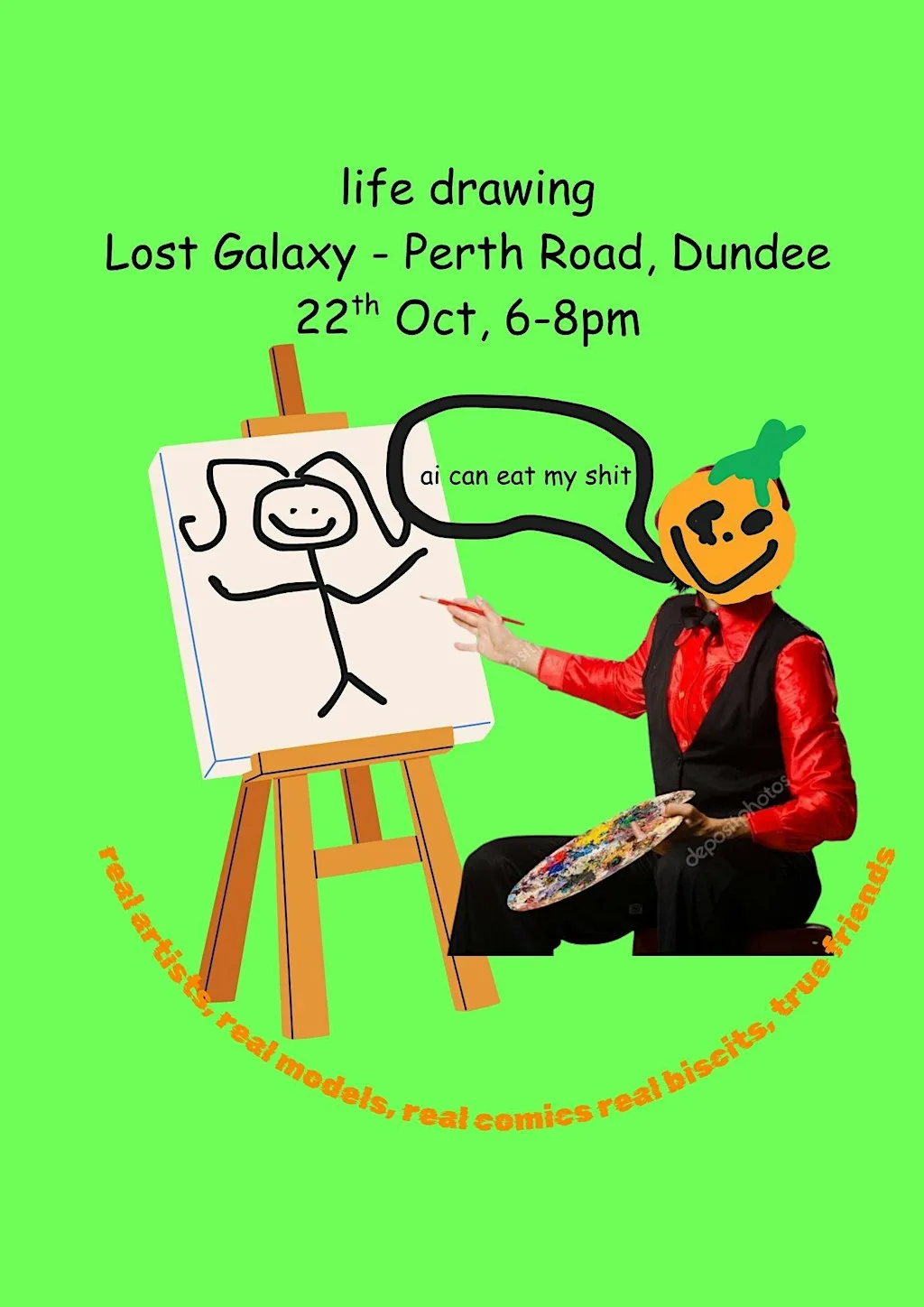 Life Drawing at Lost Galaxy - Thursday 22nd October