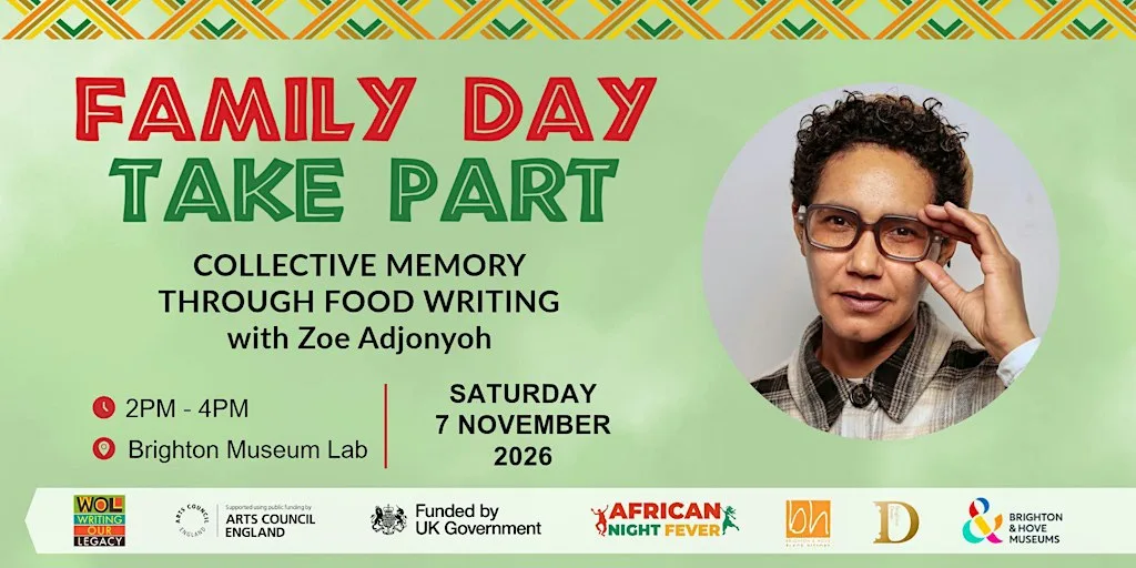Collective Memory Through Food Writing with Zoe Adjonyoh