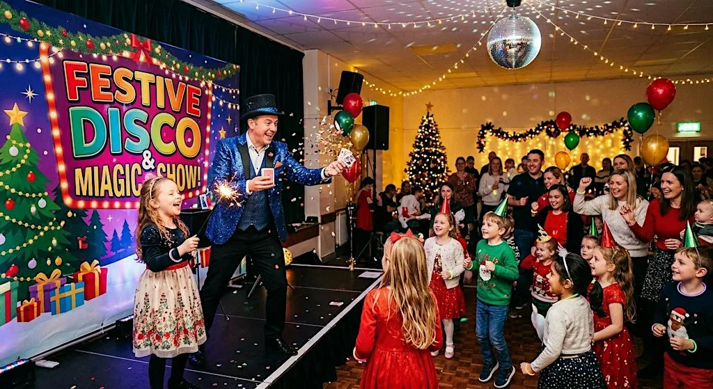 Spring Board Youth Club Family Festive Magic and Disco Show