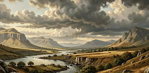 Exploring Oil Painting one at a time: Landscape