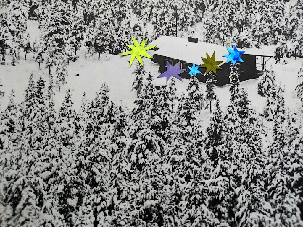 Festive collage morning at Half~space