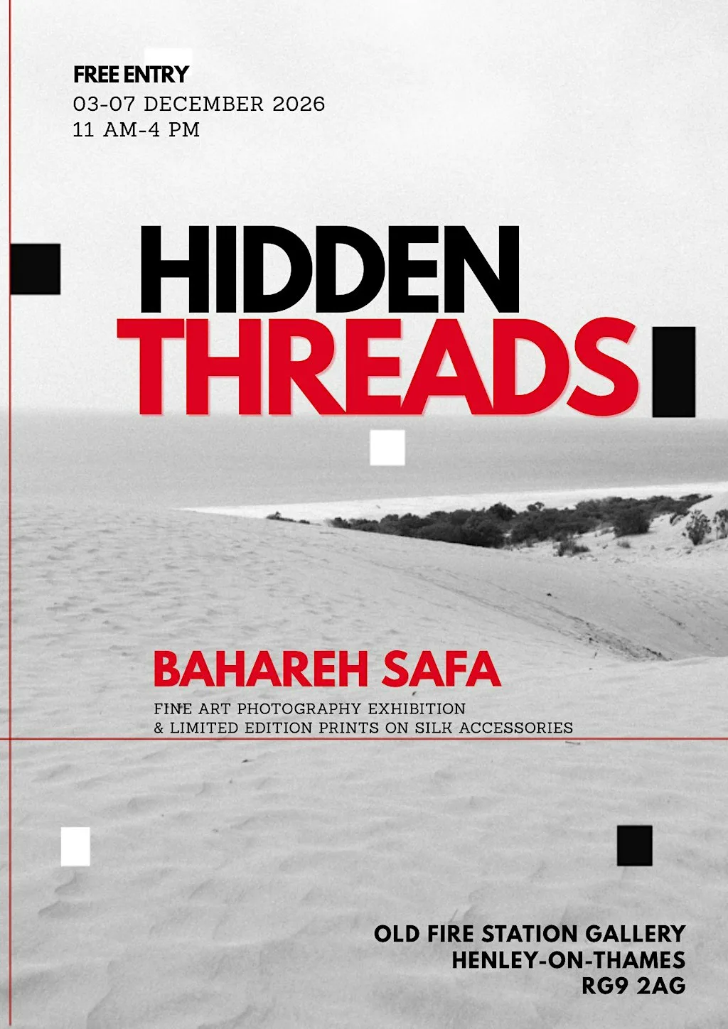 Hidden Threads Exhibition at Old Fire Station Gallery