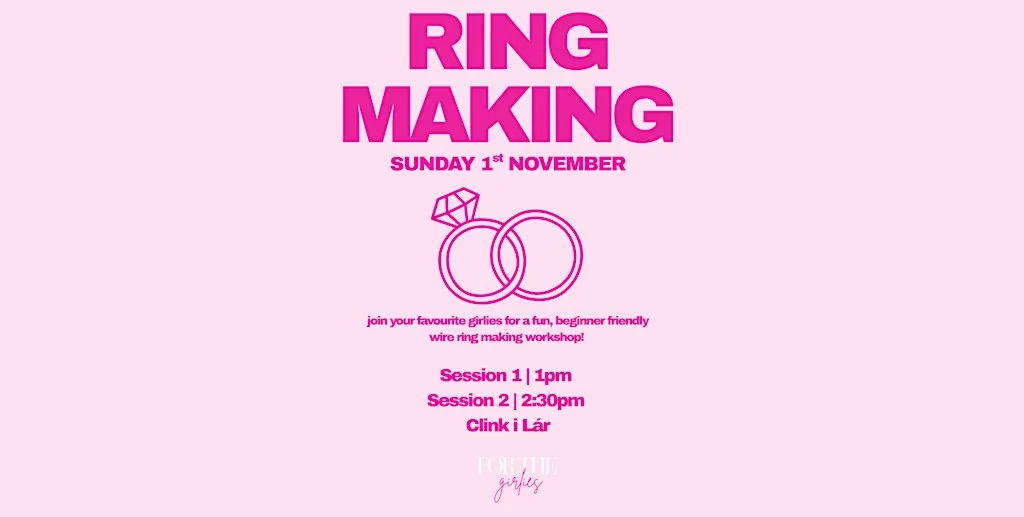 RING MAKING | for the girlies