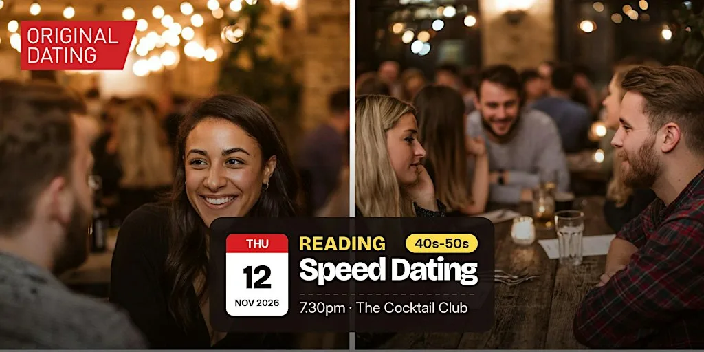 Speed Dating in Reading @ The Cocktail Club | 40s-50s at The Cocktail Club - Cocktail Bar in Reading